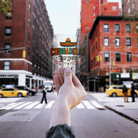 Chingaderas_for_You_Sticker_ClearSquareSticker_Hand_Mockup.png
