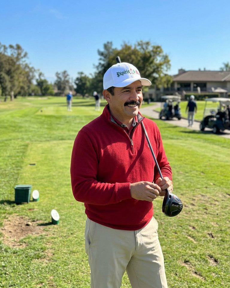 Pipiris Nice Rooster in a golf lifestyle photo 2