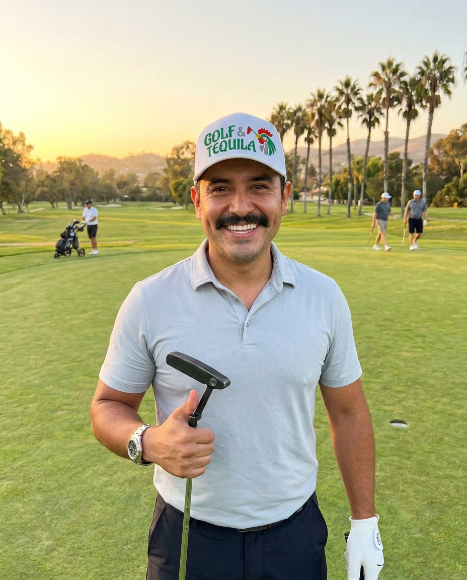 Golf & Tequila - Hat in a golf lifestyle photo 3