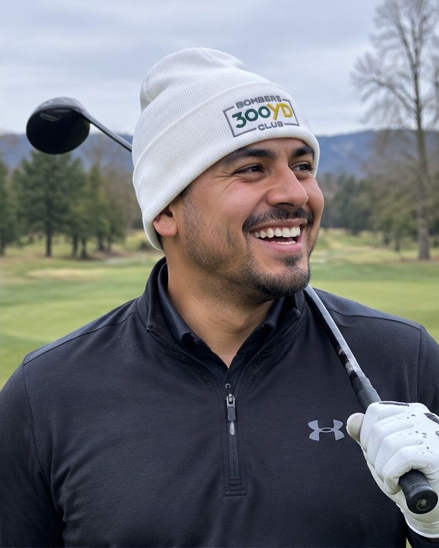 Bombers 300 Yd Club - Fun Beanie in a golf lifestyle photo 3