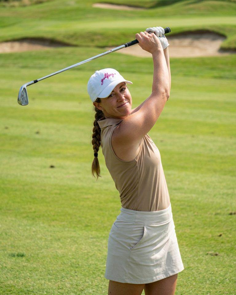 Golfing Logo - Hat in a golf lifestyle photo 2