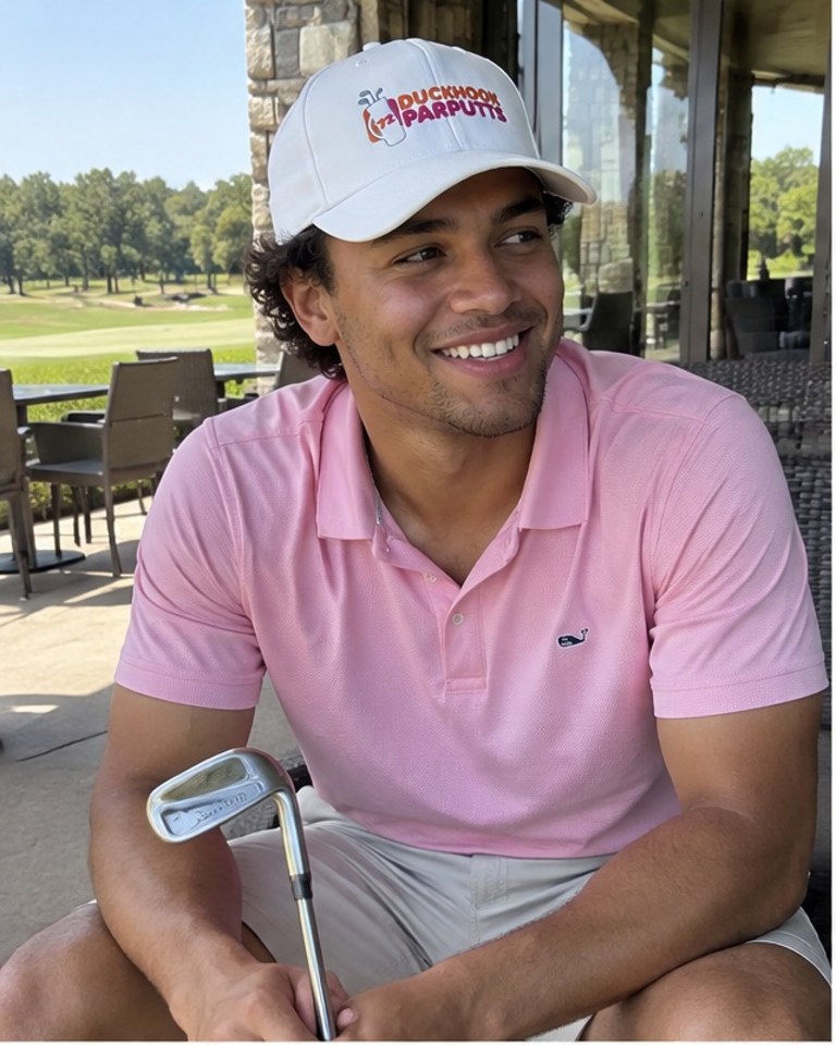 Duckhook Parputts in a golf lifestyle photo 1