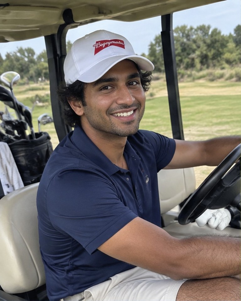 Bogeymaster in a golf lifestyle photo 1