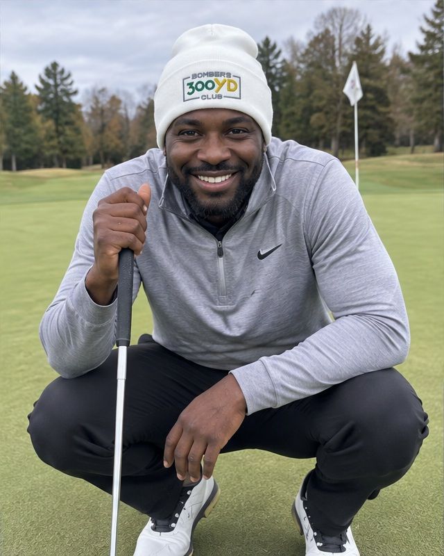 Bombers 300 Yd Club - Fun Beanie in a golf lifestyle photo 5