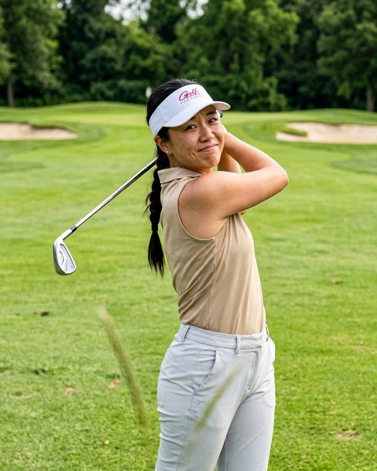 Golf Toxica - Visor in a golf lifestyle photo 4