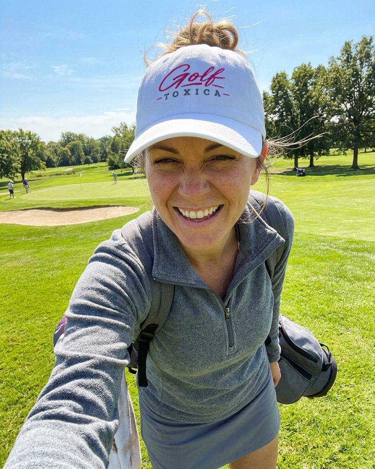 Golf Toxica Logo - Hat in a golf lifestyle photo 5