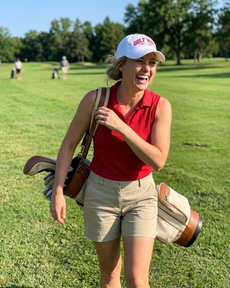 Golf Wife Est. 2010s in a golf lifestyle photo 3
