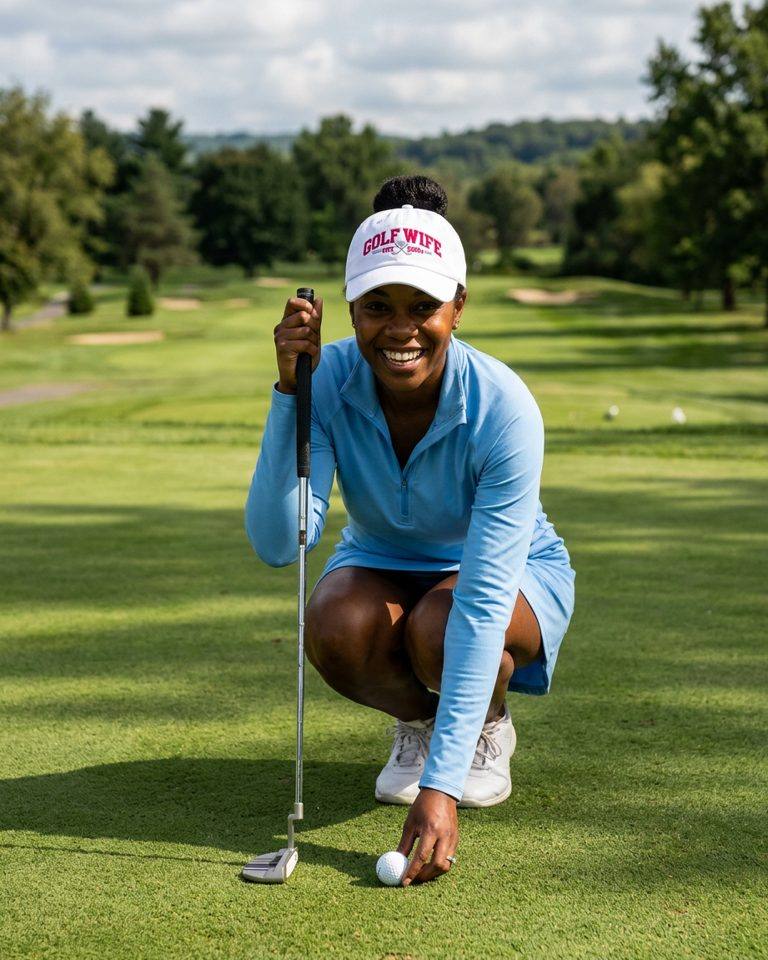 Golf Wife Est. 2010s in a golf lifestyle photo 2