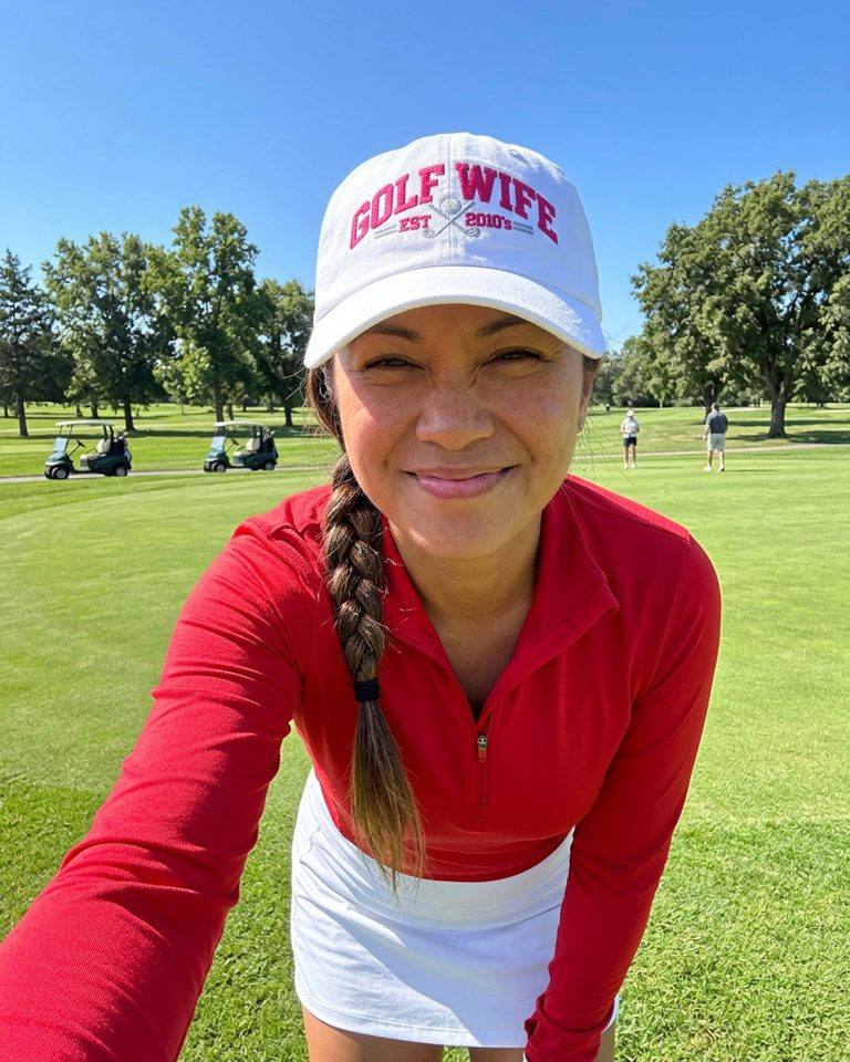 Golf Wife Est. 2010s in a golf lifestyle photo 4
