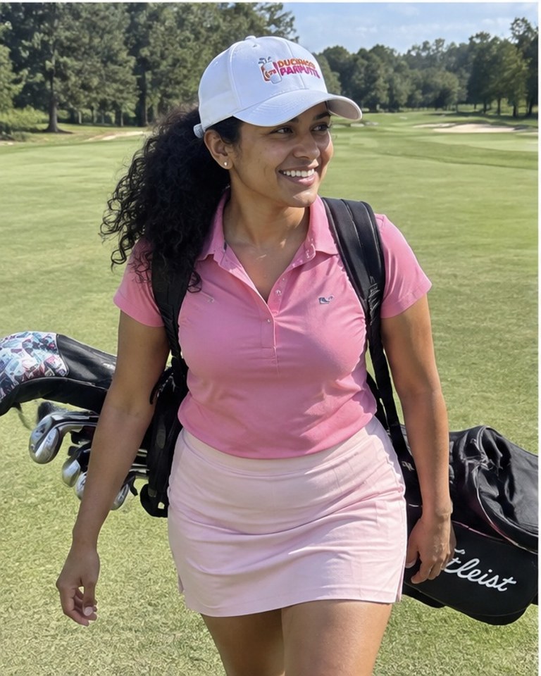 Duckhook Parputts in a golf lifestyle photo 4