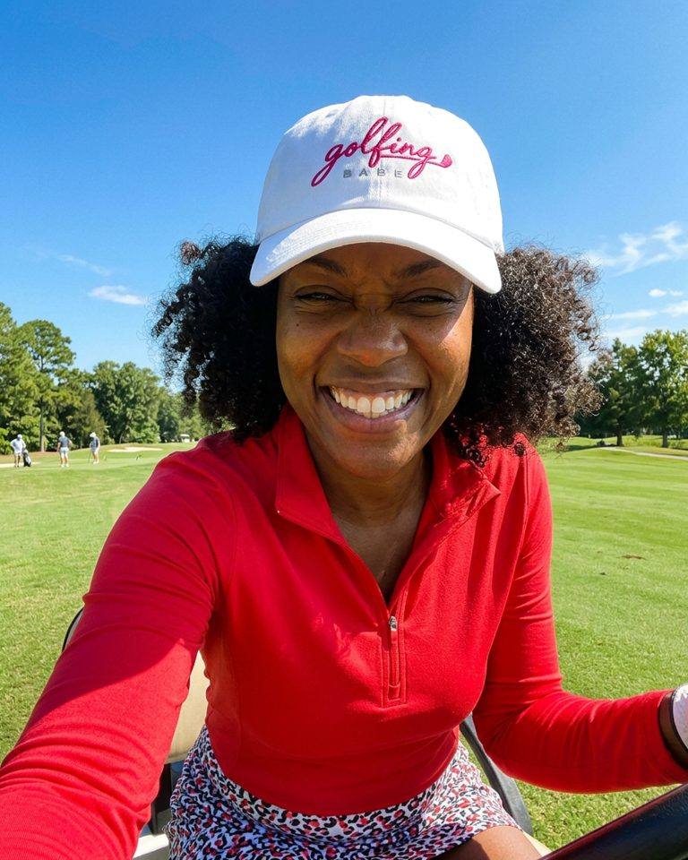 Golfing Babe - Hat in a golf lifestyle photo 4