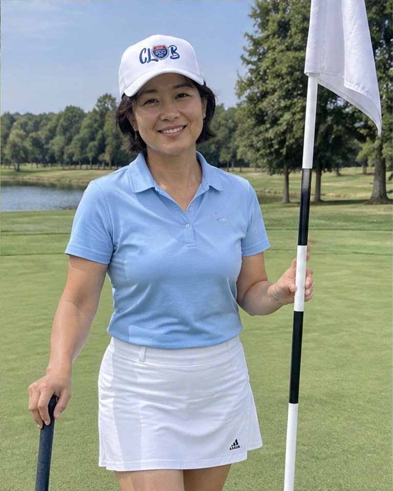 Club 300yd Drive in a golf lifestyle photo 5