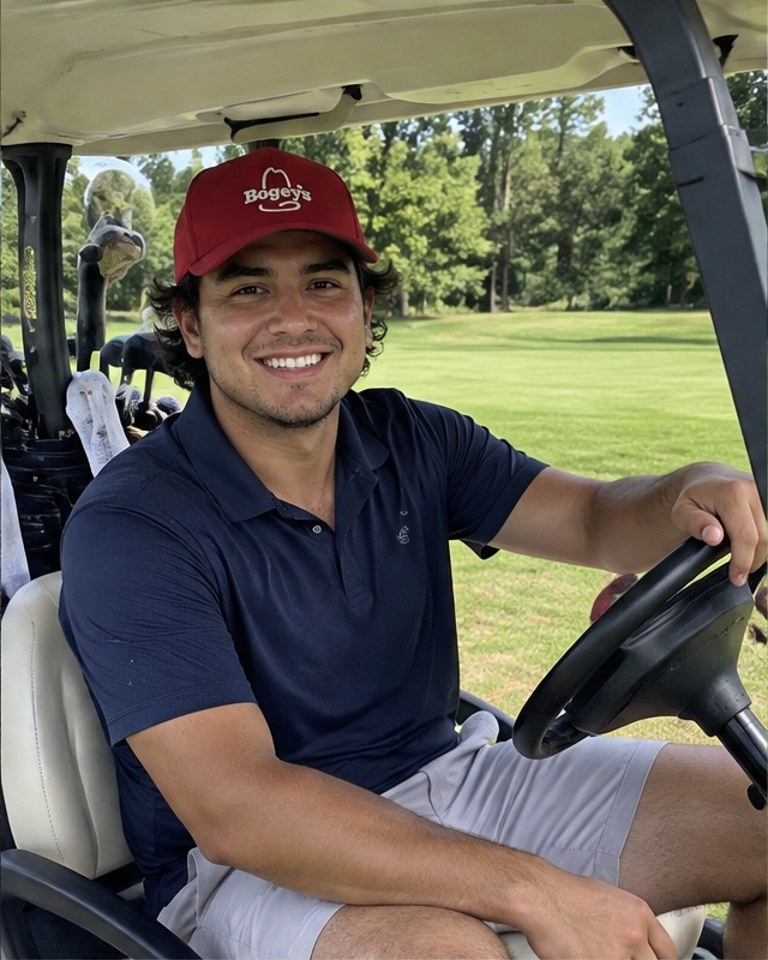Bogeys - Red in a golf lifestyle photo 2