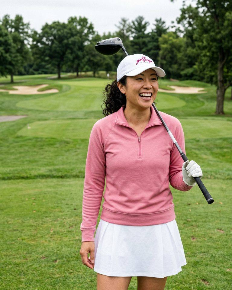 Golfing Babe - Hat in a golf lifestyle photo 5