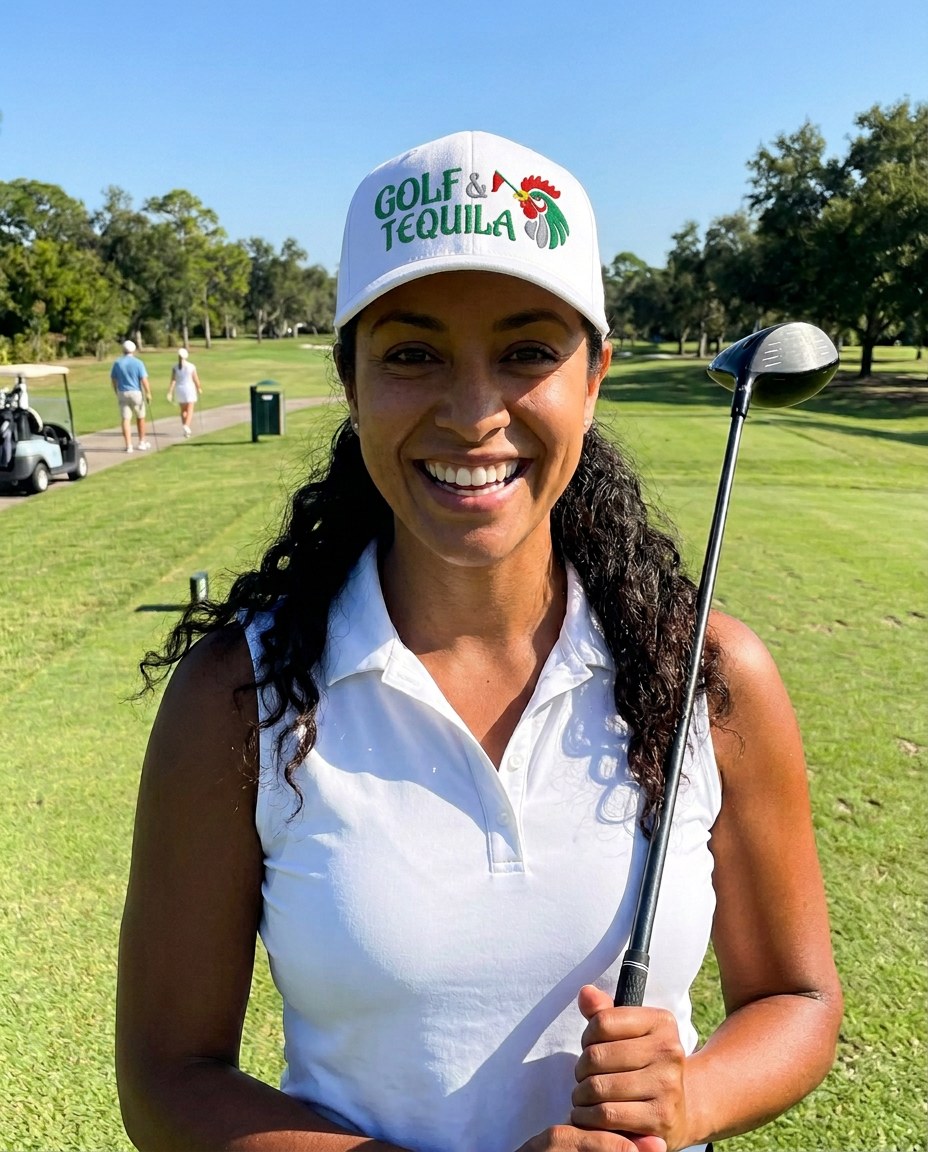 Golf & Tequila - Hat in a golf lifestyle photo 4