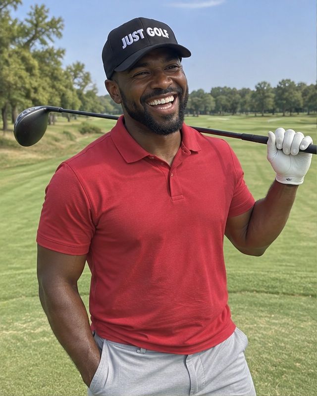 Just Golf - White in a golf lifestyle photo 2