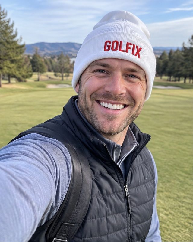 Golfix - Fun Beanie in a golf lifestyle photo 1