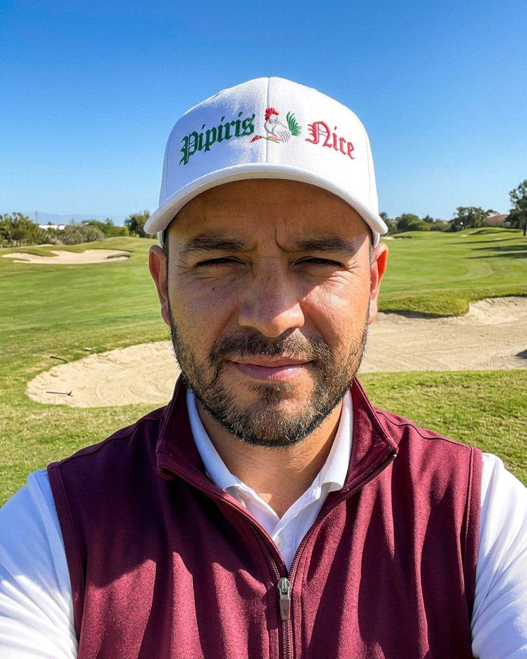 Pipiris Nice Rooster in a golf lifestyle photo 3