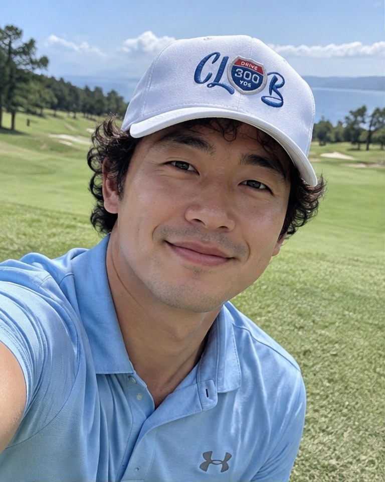 Club 300yd Drive in a golf lifestyle photo 1
