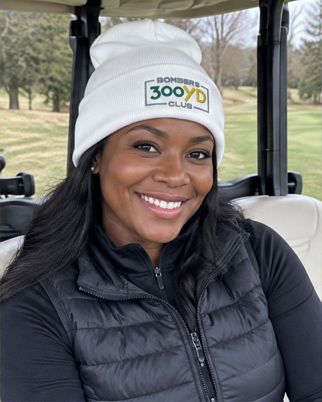 Bombers 300 Yd Club - Fun Beanie in a golf lifestyle photo 2