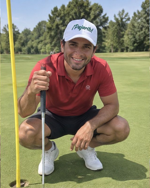Pajarito - White in a golf lifestyle photo 2