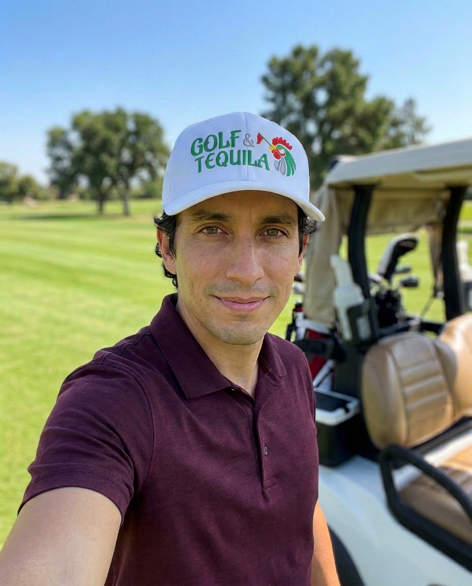 Golf & Tequila - Hat in a golf lifestyle photo 2