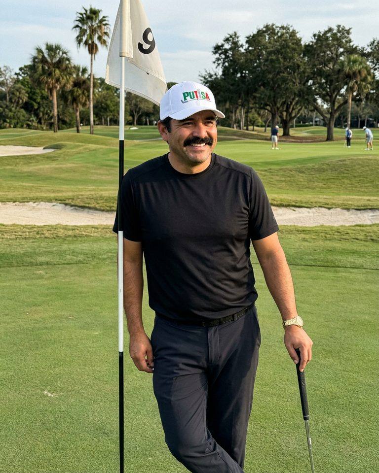 Putisa - Hat in a golf lifestyle photo 3