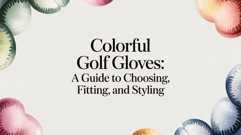 Colorful golf gloves: A guide to choosing, fitting, and styling