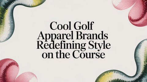 Cool Golf Apparel Brands Redefining Style on the Course