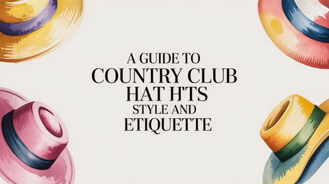 A Guide to Country Club Hats Style and Etiquette