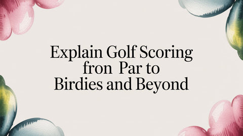 Explain Golf Scoring From Par to Birdies and Beyond