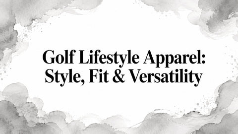 Golf Lifestyle Apparel: Style, Fit & Versatility