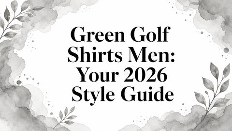 Green Golf Shirts Men: Your 2026 Style Guide