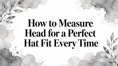 How to Measure Head for a Perfect Hat Fit Every Time
