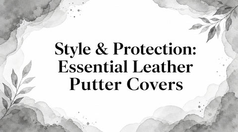 Style & Protection: Essential Leather Putter Covers