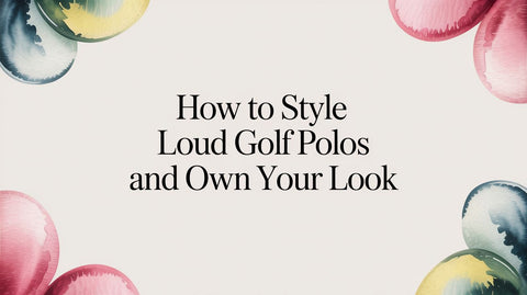 How to Style Loud Golf Polos and Own Your Look