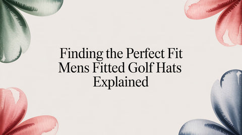 Finding the Perfect Fit Mens Fitted Golf Hats Explained