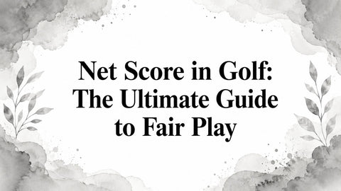 Net Score in Golf: The Ultimate Guide to Fair Play