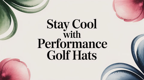 Stay Cool with Performance Golf Hats