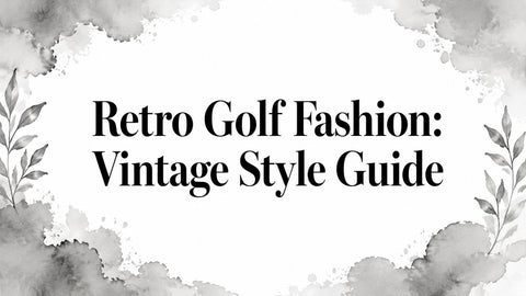 Retro Golf Fashion: Vintage Style Guide
