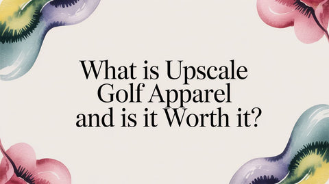What Is Upscale Golf Apparel And Is It Worth It