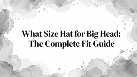 What Size Hat for Big Head: The Complete Fit Guide