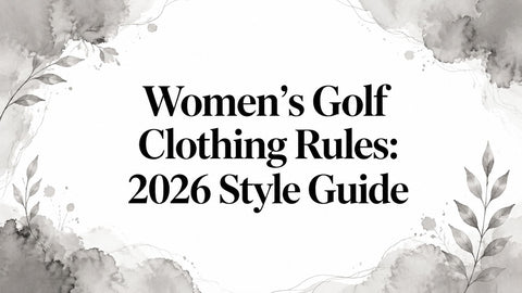 Women's Golf Clothing Rules: 2026 Style Guide