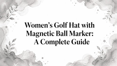 Women's Golf Hat with Magnetic Ball Marker: A Complete Guide
