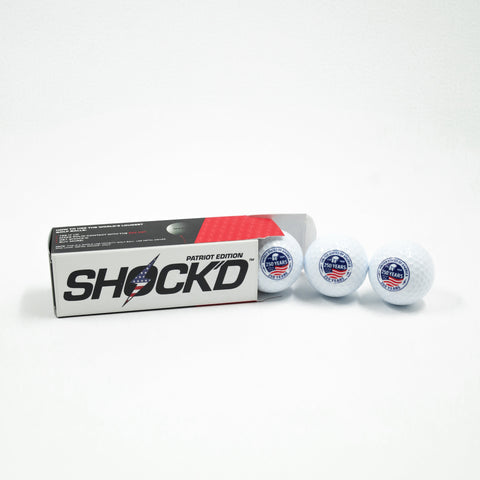 SHOCK'D Golf Balls