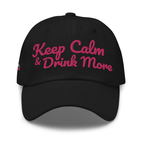 Keep Calm & Drink More - Cart Girl HatCart Girl [open back]- Cart Girl Hat