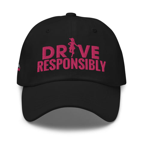 Drive Responsibly - Logo - Cart Girl HatCart Girl [open back]Drive Responsibly - Logo - Cart Girl Hat