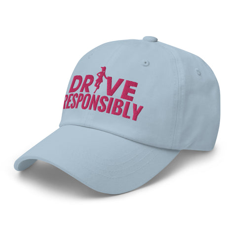 Drive Responsibly - Logo - Cart Girl HatCart Girl [open back]Drive Responsibly - Logo - Cart Girl Hat