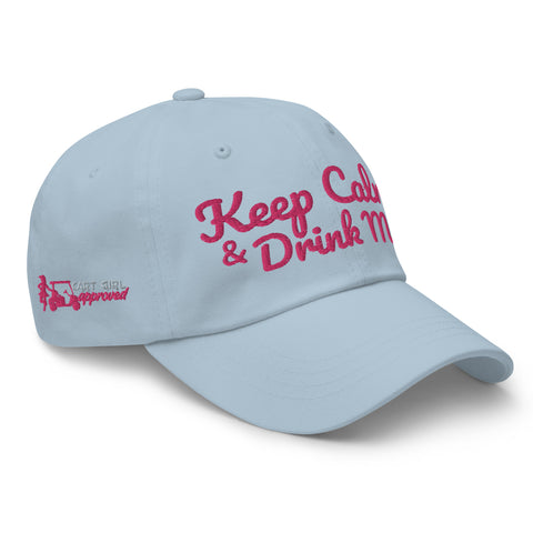 Keep Calm & Drink More - Cart Girl HatCart Girl [open back]- Cart Girl Hat