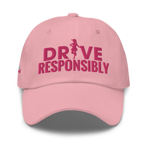 Drive Responsibly - Logo - Cart Girl HatCart Girl [open back]Drive Responsibly - Logo - Cart Girl Hat